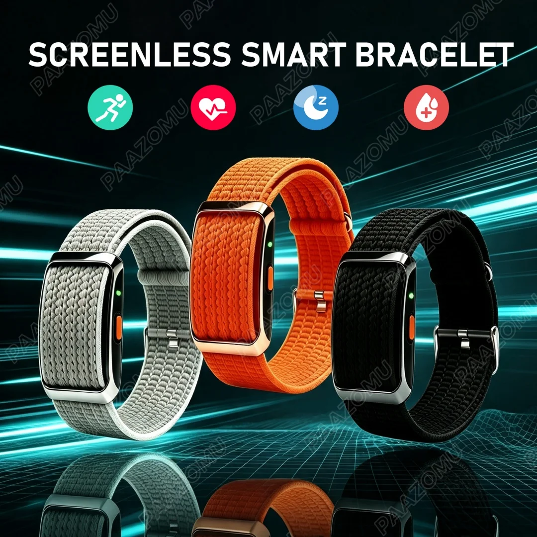 Canvas Strap Watch - 2026 New Screenless Health Fitness Tracker