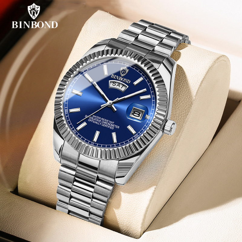 BINBOND B7012 Mens Fashion Bus - Rolex Watch Datejust ulasan dan harga