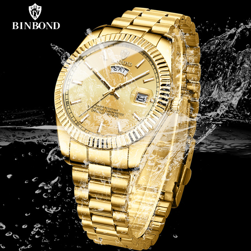 BINBOND B7012 Mens Fashion Bus - Rolex Watch Datejust ulasan dan harga