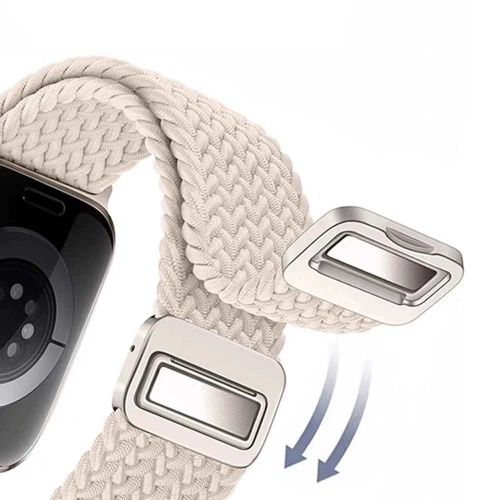 Nylon Braided Loop Strap for A - Milanese Loop Magnetic ulasan dan harga