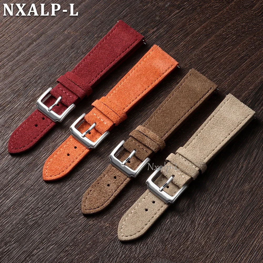 Durable Suede Cowhide Watch St - Suede Strap Watch ulasan dan harga