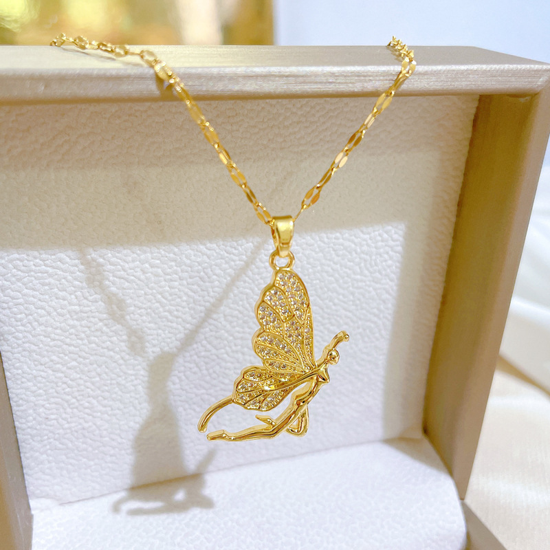 Fashionable High-End Butterfly - Butterfly Clasp Deployant ulasan dan harga