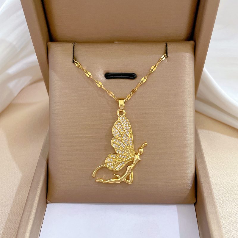 Fashionable High-End Butterfly - Butterfly Clasp Deployant ulasan dan harga