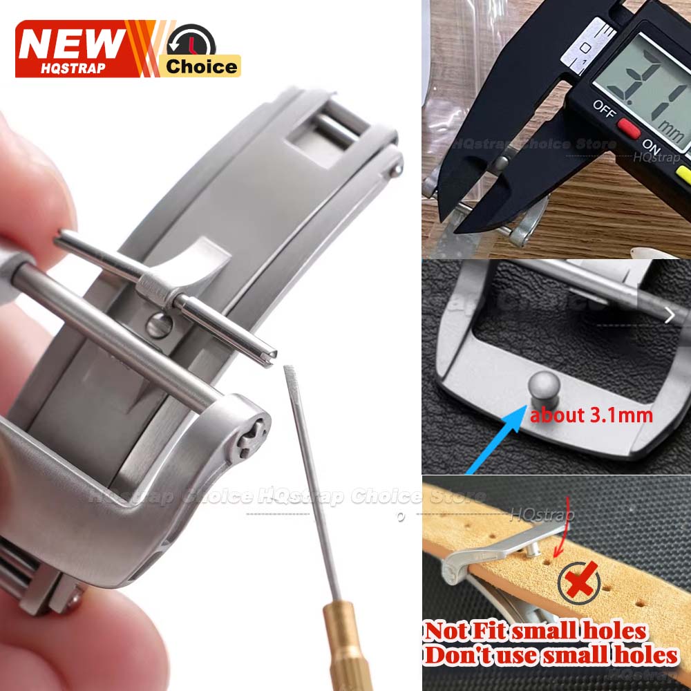 New High Quality Stainless Ste - Butterfly Clasp Deployant ulasan dan harga