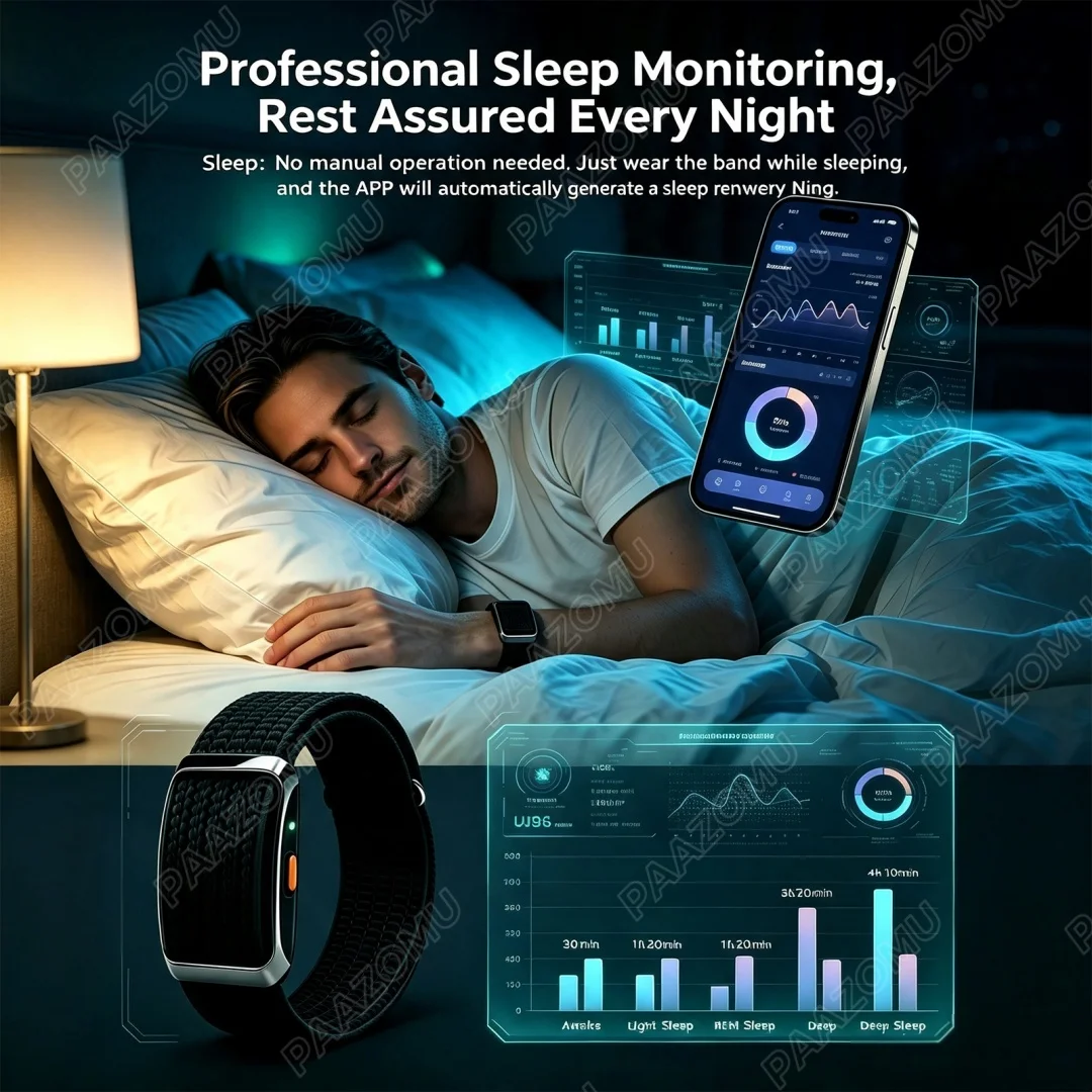 2026 New Screenless Health Fit - Canvas Strap Watch ulasan dan harga