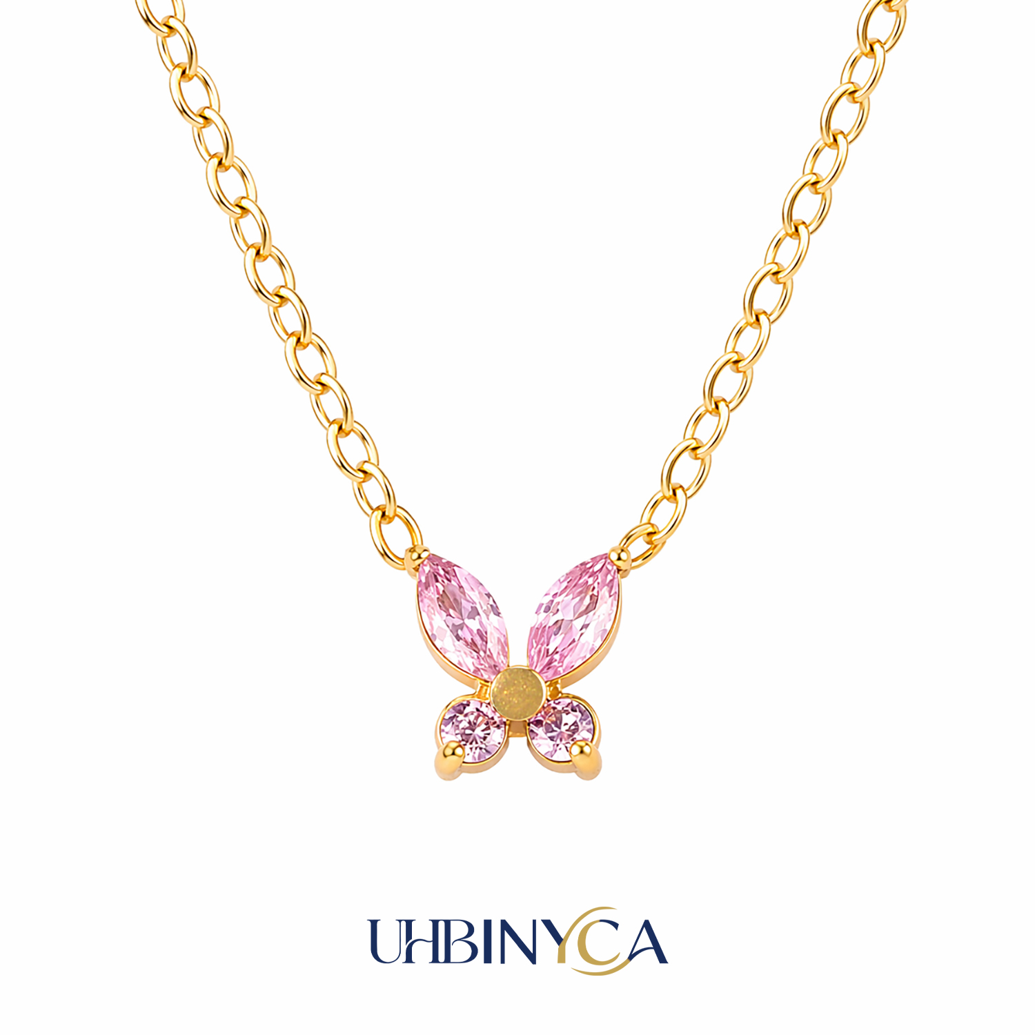 Sparkling Zirconia Butterfly P - Butterfly Clasp Deployant ulasan dan harga
