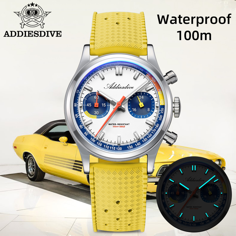 ADDIESDIVE Fashion Men's Quart - Rubber Strap Diver ulasan dan harga