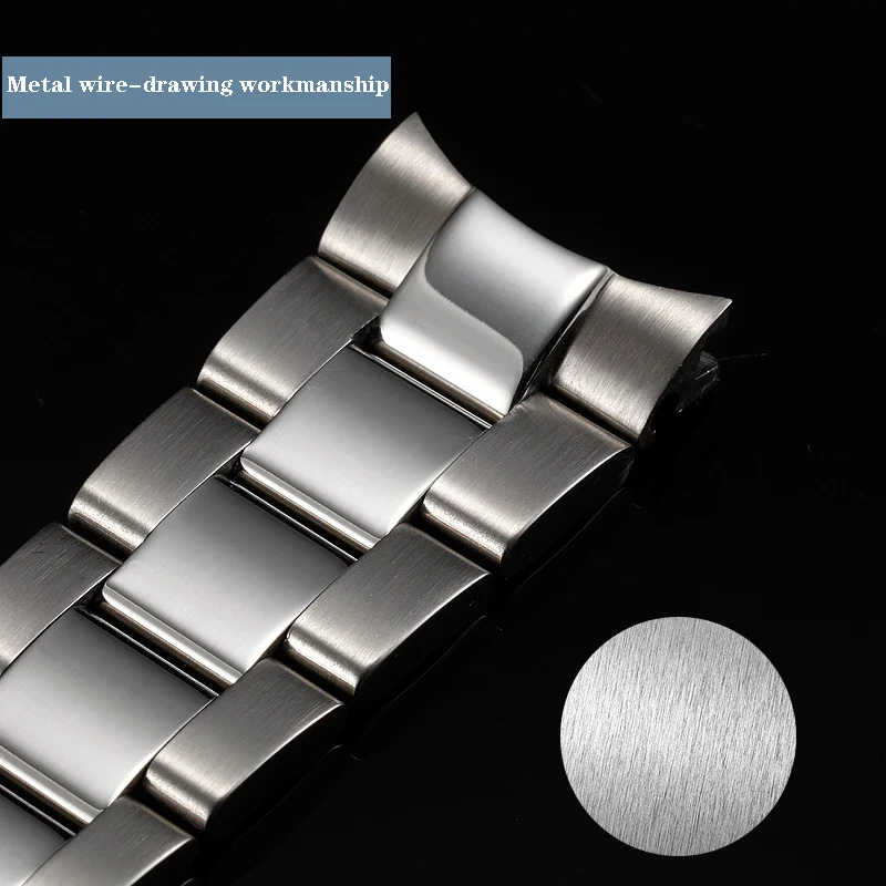 20mm Metal Bracelet For Oyster - Rolex Watch Submariner ulasan dan harga