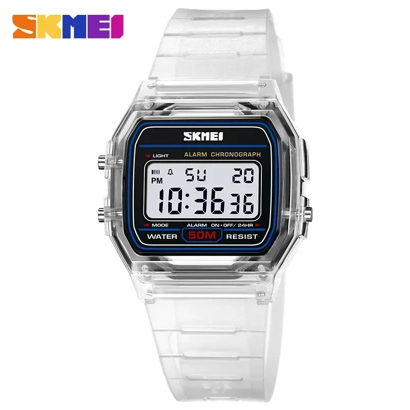 SKMEI 2056 Transparent TPU Str - Rubber Strap Diver ulasan dan harga