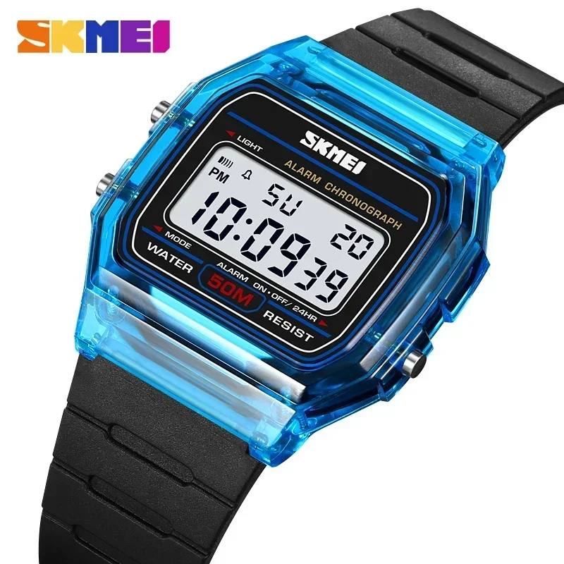 SKMEI 2056 Transparent TPU Str - Rubber Strap Diver ulasan dan harga