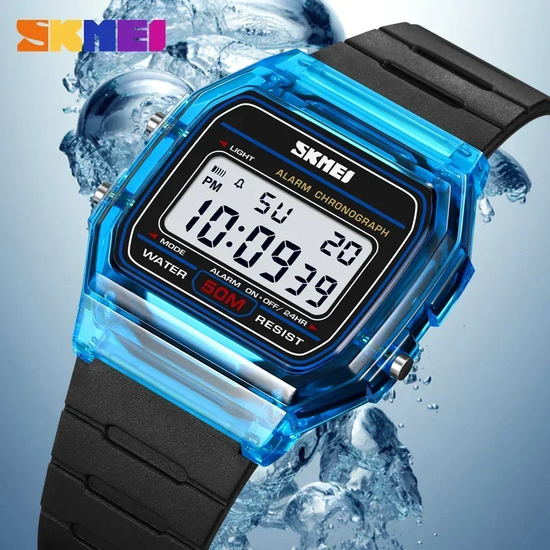 SKMEI 2056 Transparent TPU Str - Rubber Strap Diver ulasan dan harga