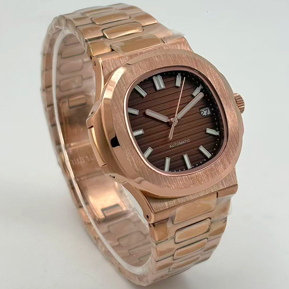 2026 New Model Men's Rose Gold - Cartier Watch Santos ulasan dan harga
