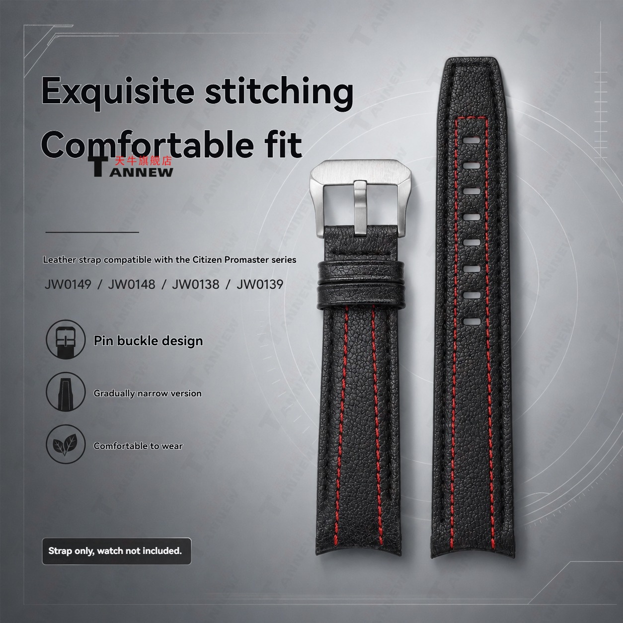 Cowhide Leather Watch Band for - Citizen Watch Promaster ulasan dan harga