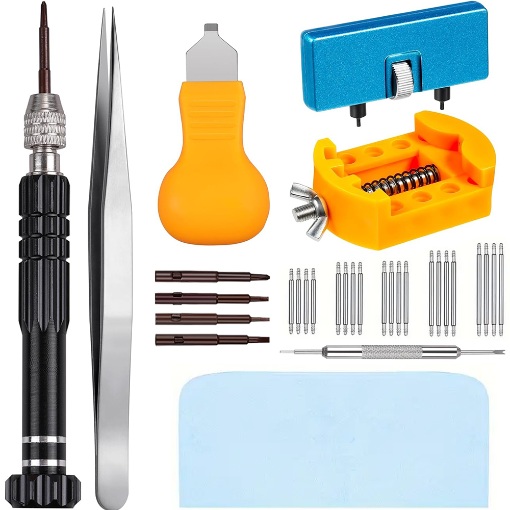32 pcs Watch Battery Replaceme - Spring Bar Tool Set ulasan dan harga