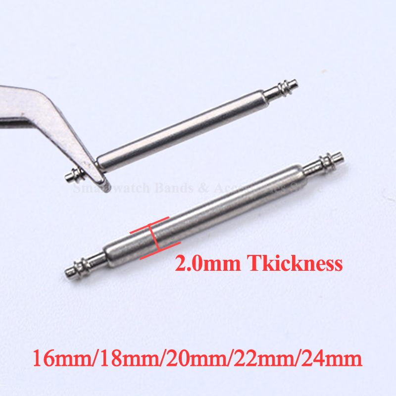 15pcs Watch Band Pin 2.0mm Dia - Spring Bar Tool Set ulasan dan harga
