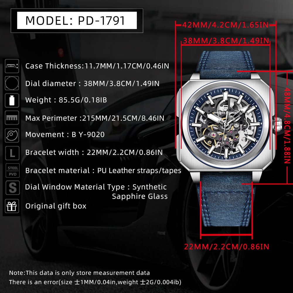 PAGANI DESIGN Men's Watch Stai - Rolex Watch Datejust ulasan dan harga