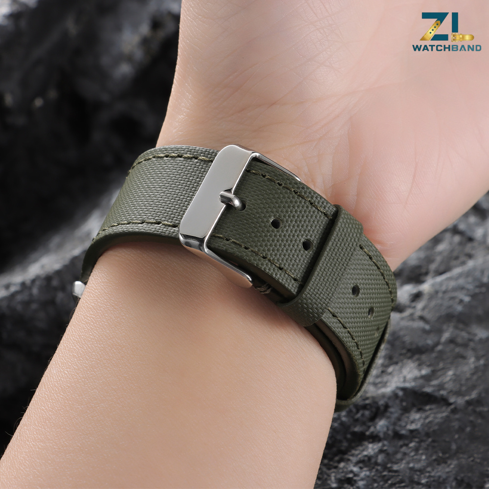 20mm 22mm Nylon Watchband Quic - Suede Strap Watch ulasan dan harga