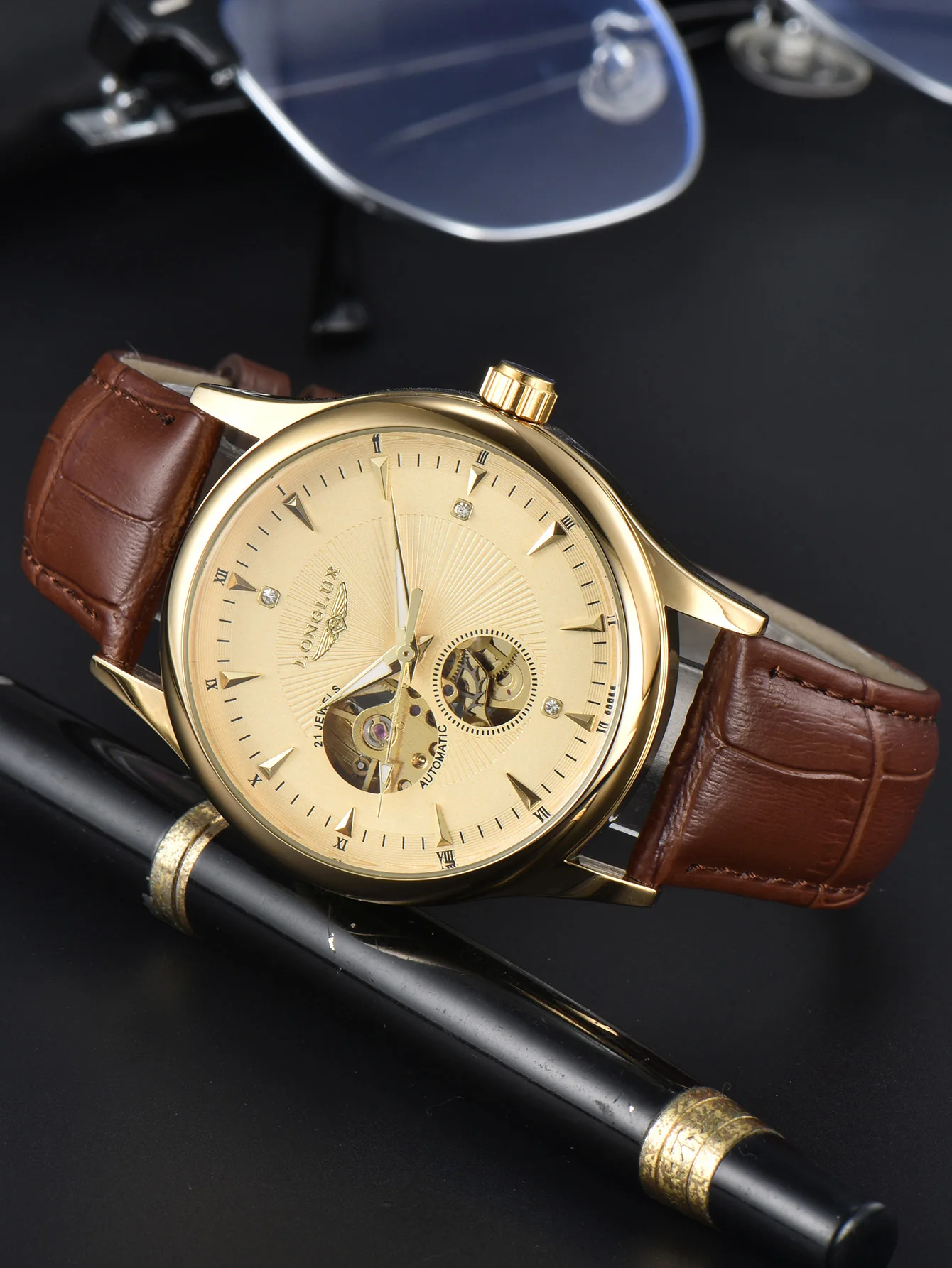 LONGLUX Automatic Watch Elegan - Seiko Watch Presage ulasan dan harga