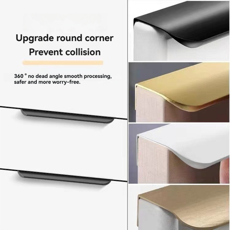 80mm-1200mm Invisible Aluminum - Curved Spring Bar ulasan dan harga